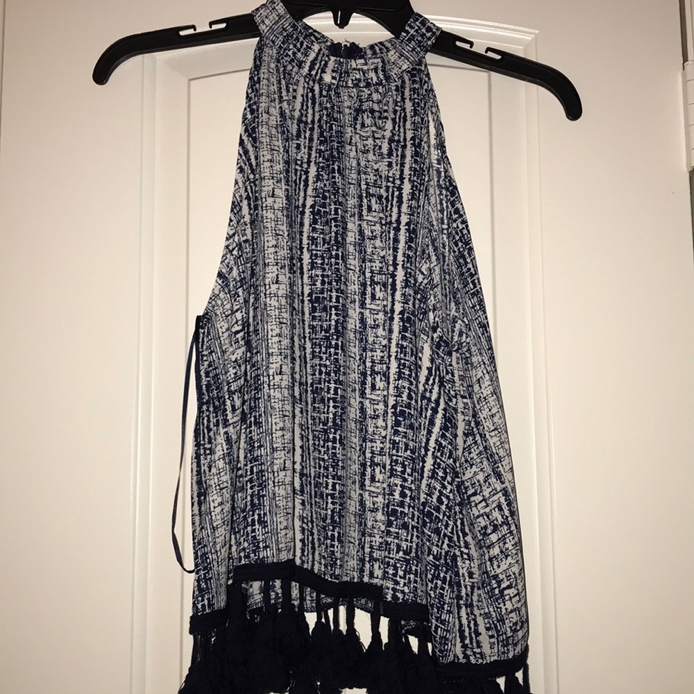 High neck shirt